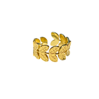Leaf Motif Ring