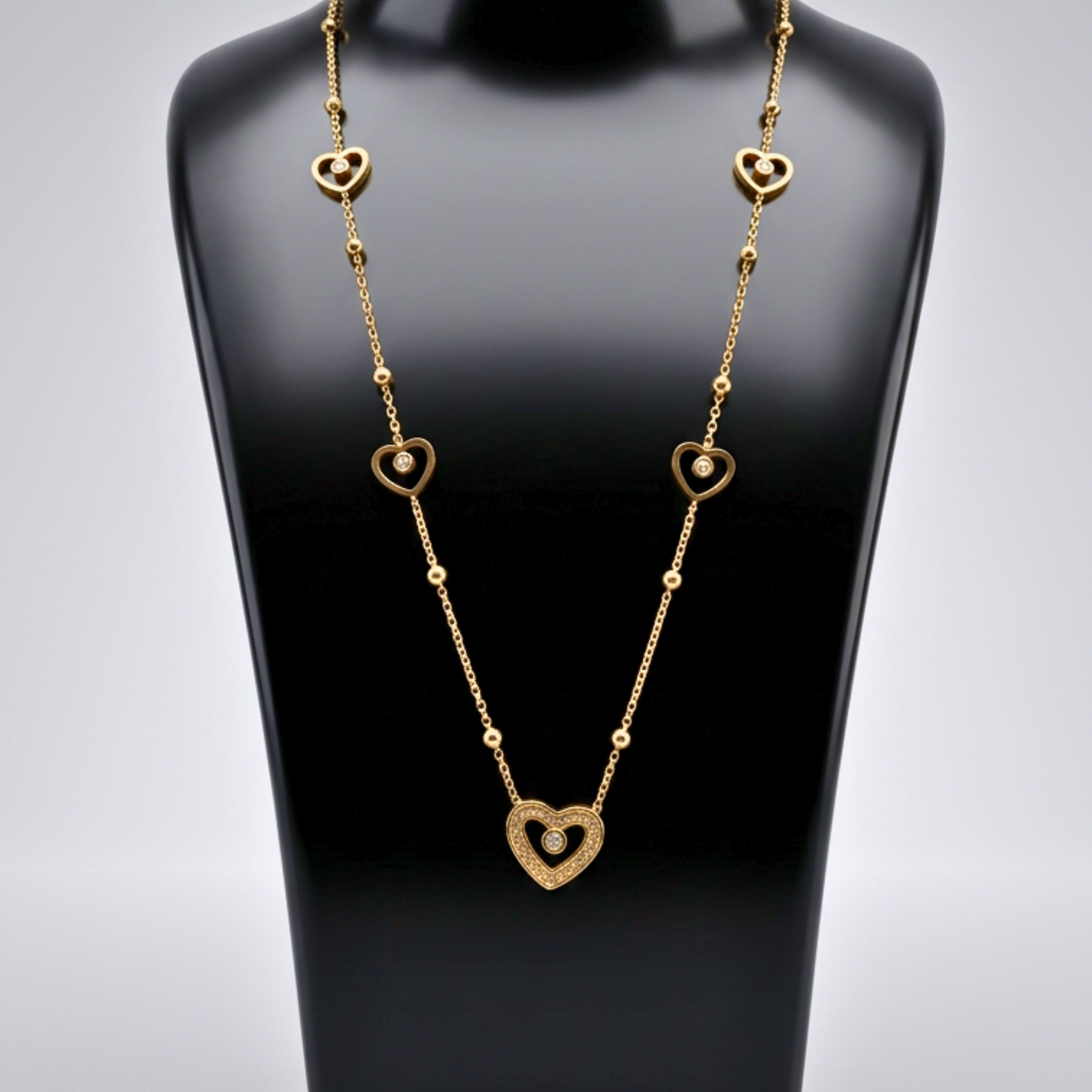 Heart Charm Neckpiece