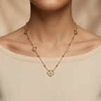 Heart Charm Neckpiece