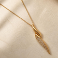 Intertwined Elegance Pendant Necklace