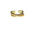 Crisscross Adjustable Ring