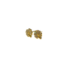 Lucky Clover Crystal Stud Earrings