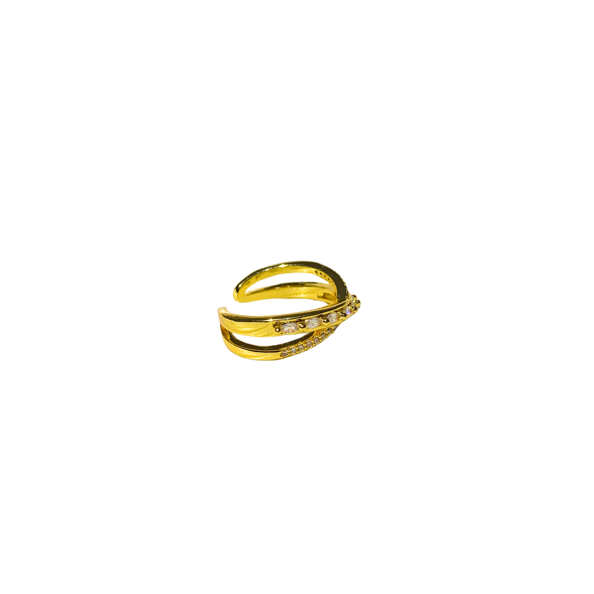 Crisscross Adjustable Ring