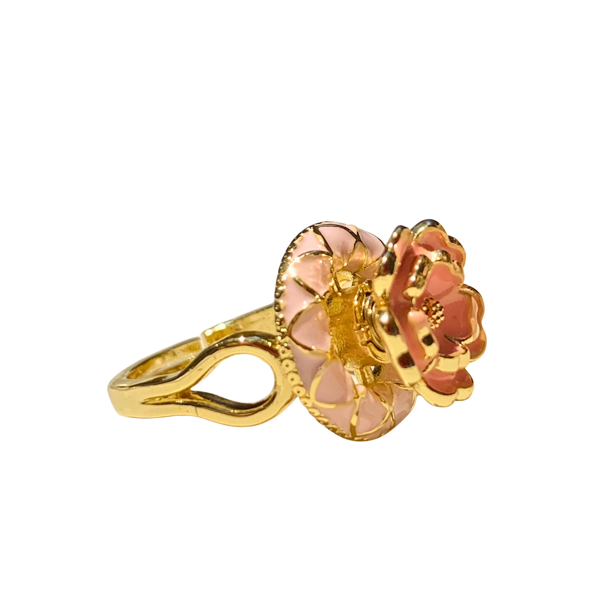 Enamel Floral Ring