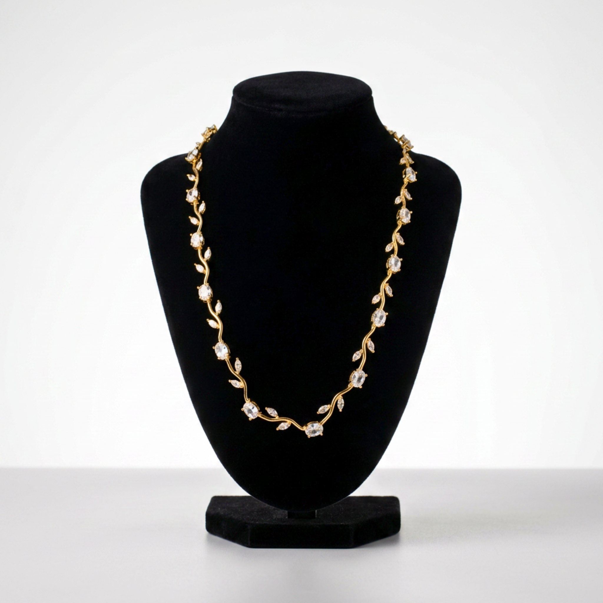 Crystal Tulip Neckpiece