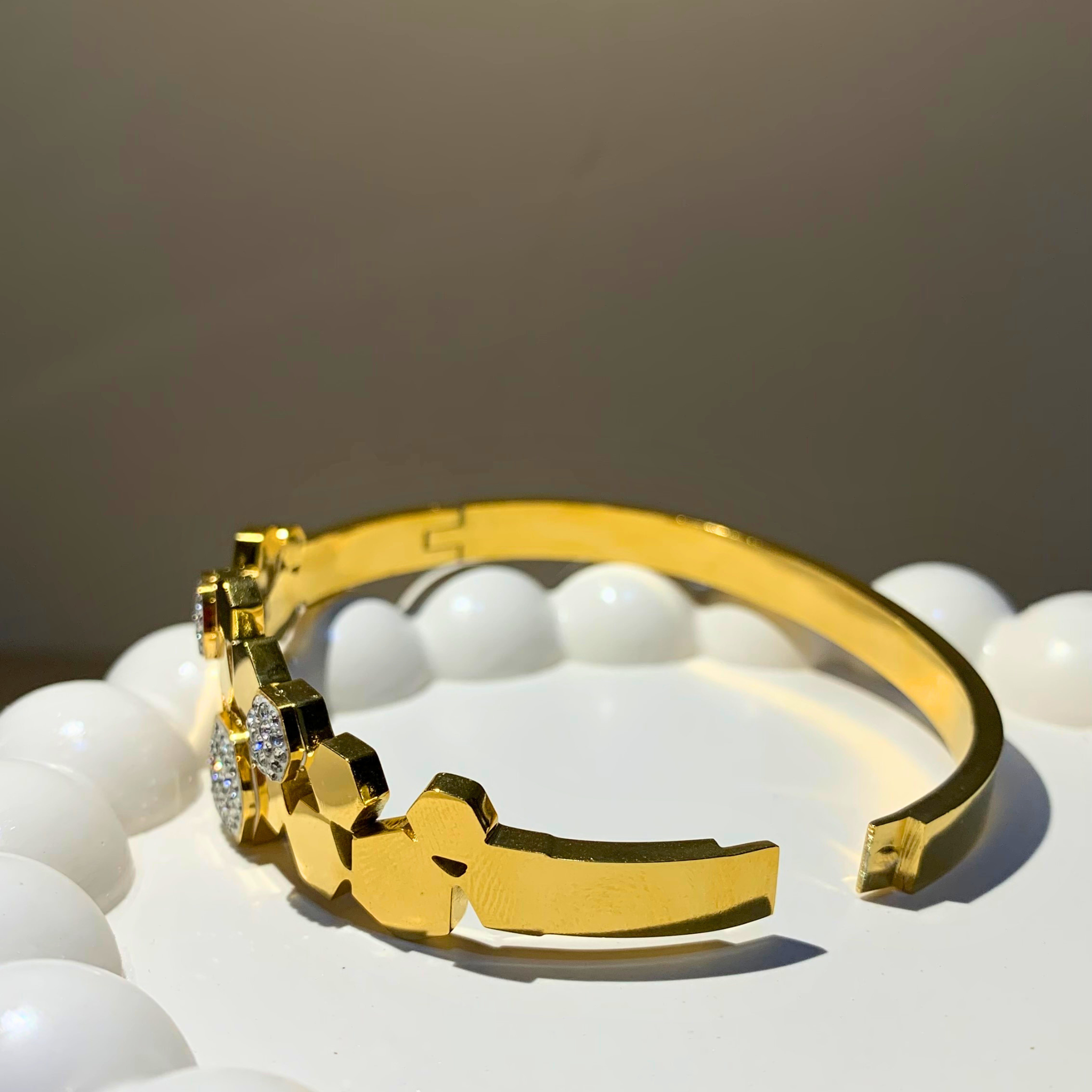 Geometric Hexagon Bracelet