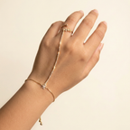 Divine Elegance Hand Chain Bracelet