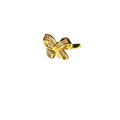 Sovera Bow Baguette Gemstone Ring